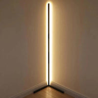 Corner Floor Lamp with LED illumination, ideal background lighting for relaxing at home